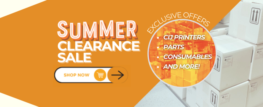 Summer Clearance Sale: Consumables, Printers, & More!