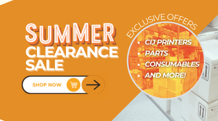 Summer Clearance Sale: Consumables, Printers, & More!