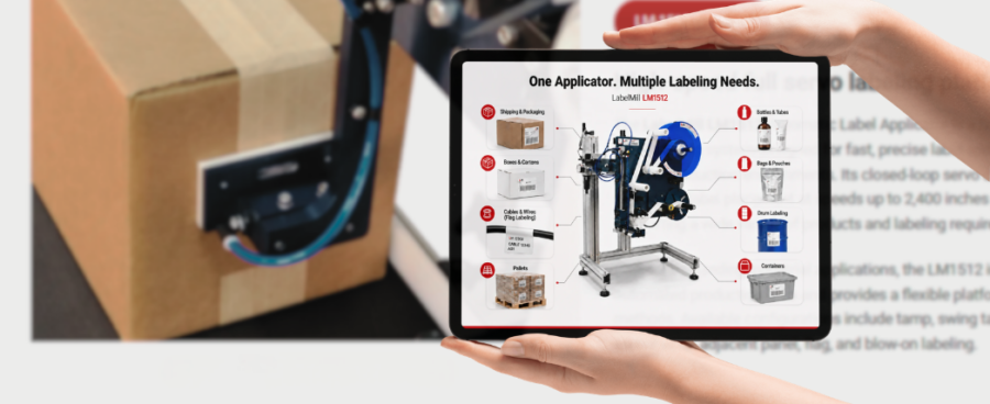 Automatic Label Applicator for Most Labeling Needs